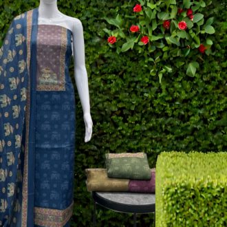 Chanderi Cotton Dress Material